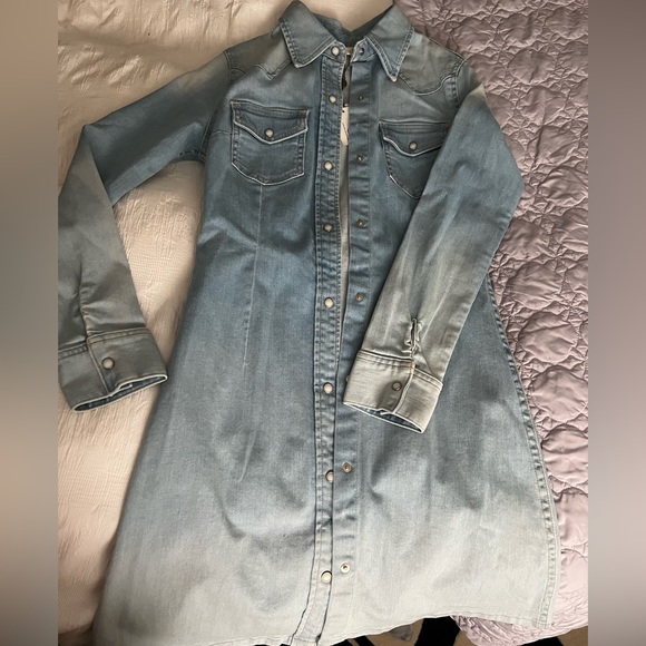 NWT AG denim shirt dress😍 - Picture 4 of 6